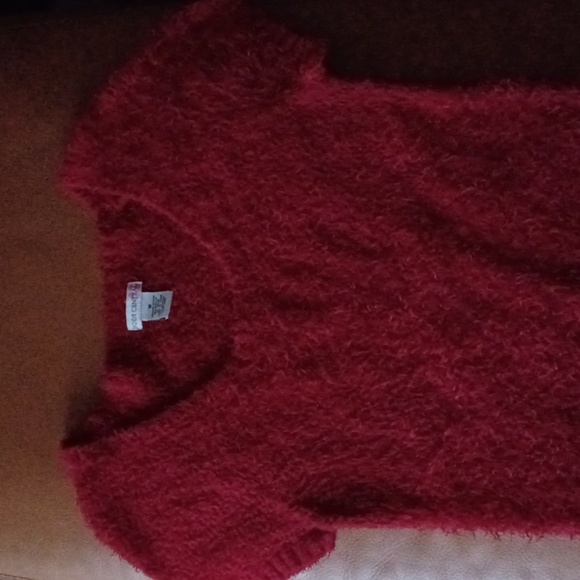 💙🌺Body Central Red Textured Knit Dress - Picture 5 of 10